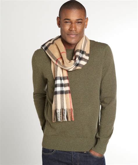 burberry scarf men sale|original burberry cashmere scarf.